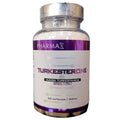 PharmaX Turkesteron-Kapseln in Dose, violetter Aufkleber, 60 Kapseln