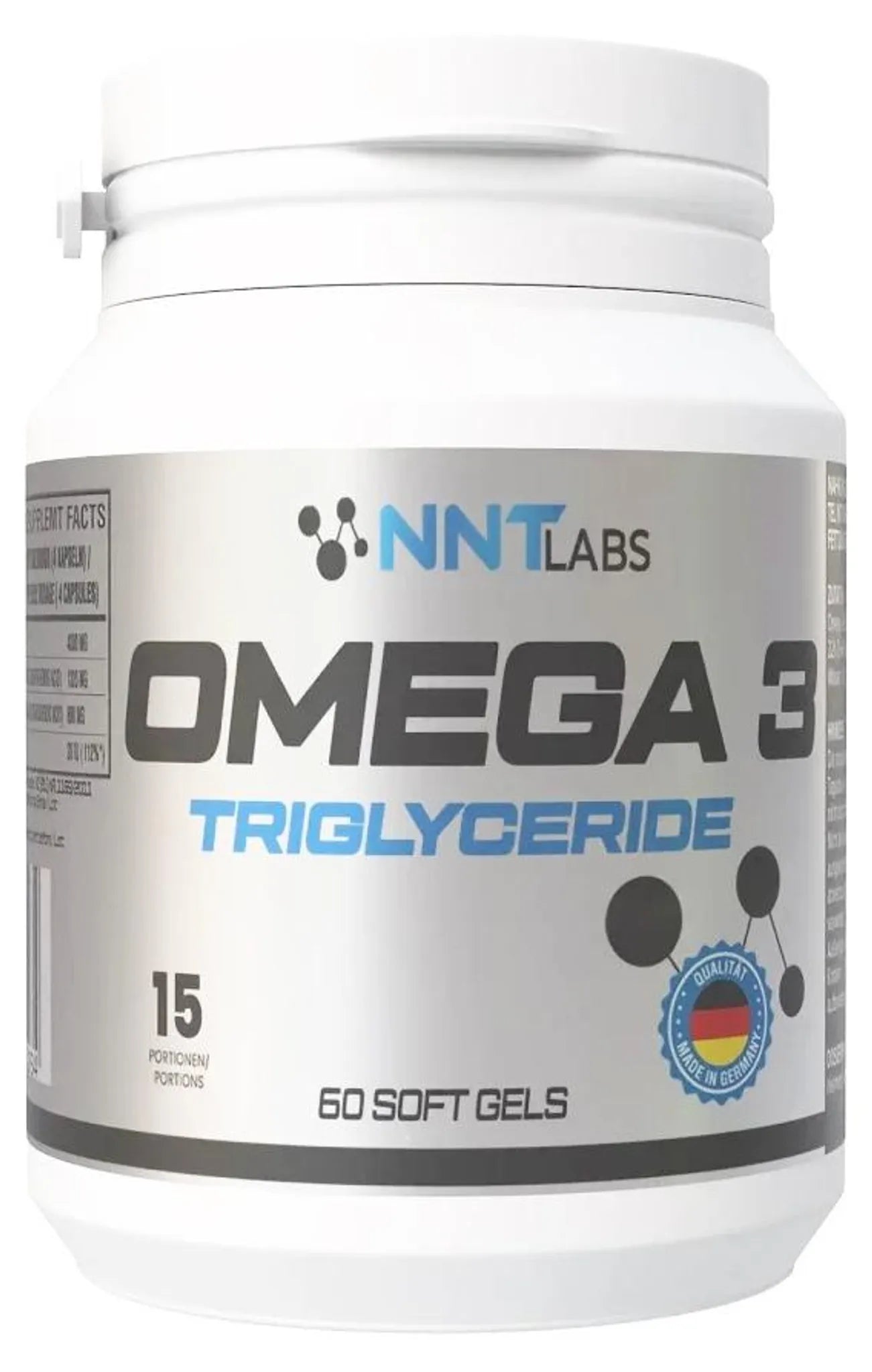 Omega 3 Triglyceride-Extreme: 60 Softgels, 15 Portionen pro Dose