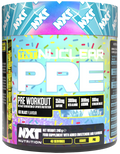 TNT Nuclear PRE 240g Ice Blast tub, 40 servings nutrition label
