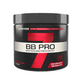 BB PRO Dose 240 g, schwarzer Behälter mit rotem „BB PRO“ Schriftzug und Schraubdeckel