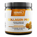 Hydrolyzed collagen peptides Collagen Pro, orange flavored supplement jar, 300g