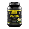EAAMINO Lemon supplement tub, 1350g, front label with yellow highlights
