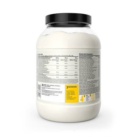 Clear Whey Isolate 900 g label with ingredients and nutrition details