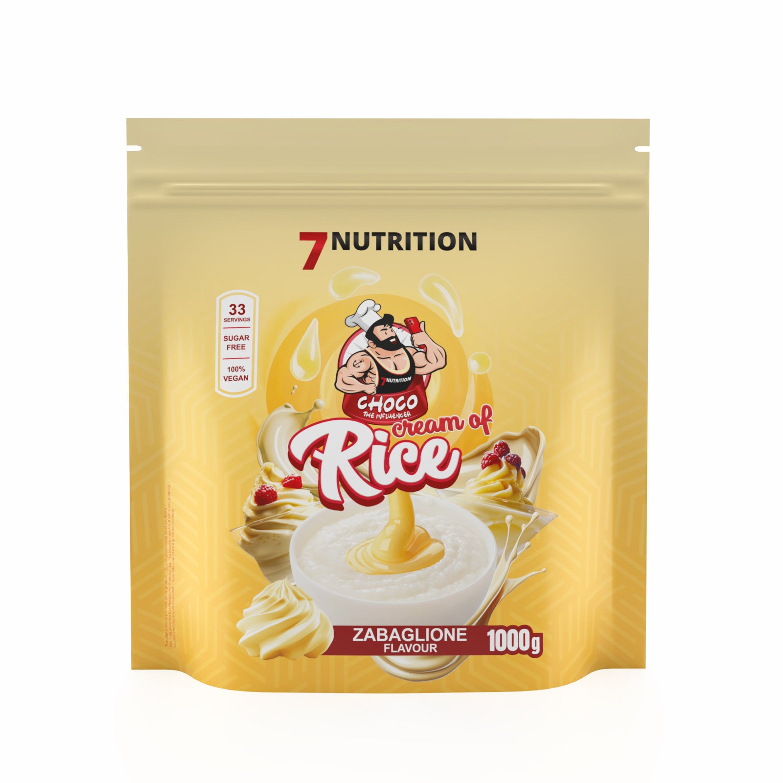 7Nutrition Cream of Rice Zabaglione 1000g pouch