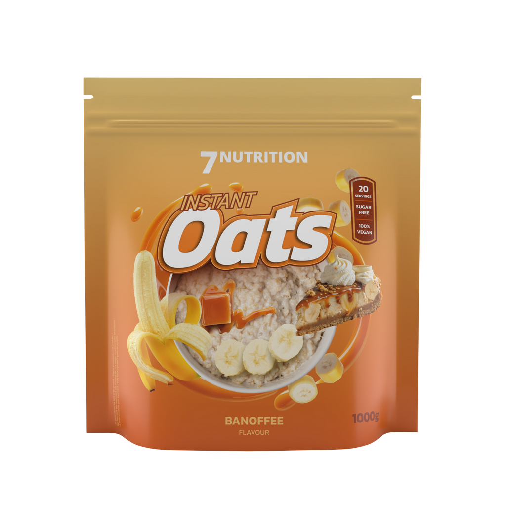 7Nutrition Instant Oats Banoffee 1000 g Packung