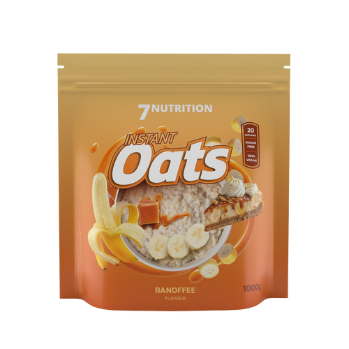 7Nutrition Instant Oats Banoffee 1000 g Packung