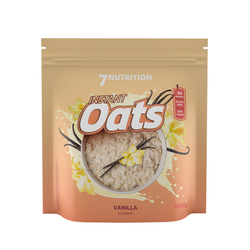 7Nutrition Instant Oats Vanille, 1000 g Packung