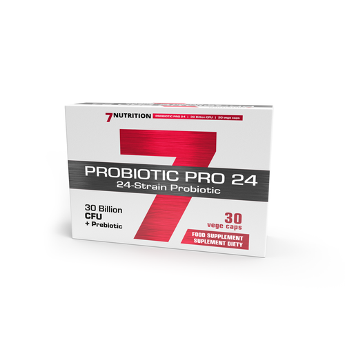 Probiotic Pro 24, 30 vege Kapseln – 7Nutrition Produktbox
