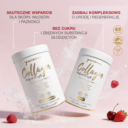 Marine collagen supplement: two jars, 315 g packaging