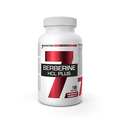 7Nutrition Berberine HCL Plus Kapselglas mit rotem Frontaufdruck, weißem Schraubdeckel