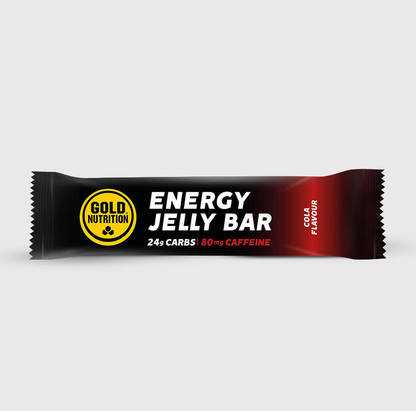 Gold Nutrition Energy Jelly Bar, Cola Geschmack, Koffein-Infusion, 30 g