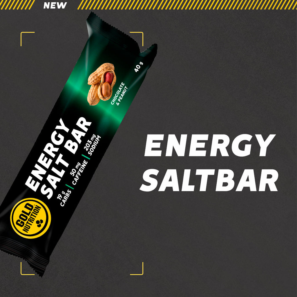Energy Salt Bar Riegel, 40 g, Schoko & Erdnuss, mit Koffein