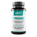 Tyrosin 100 Kapseln, Flasche mit Etikett Human Protect