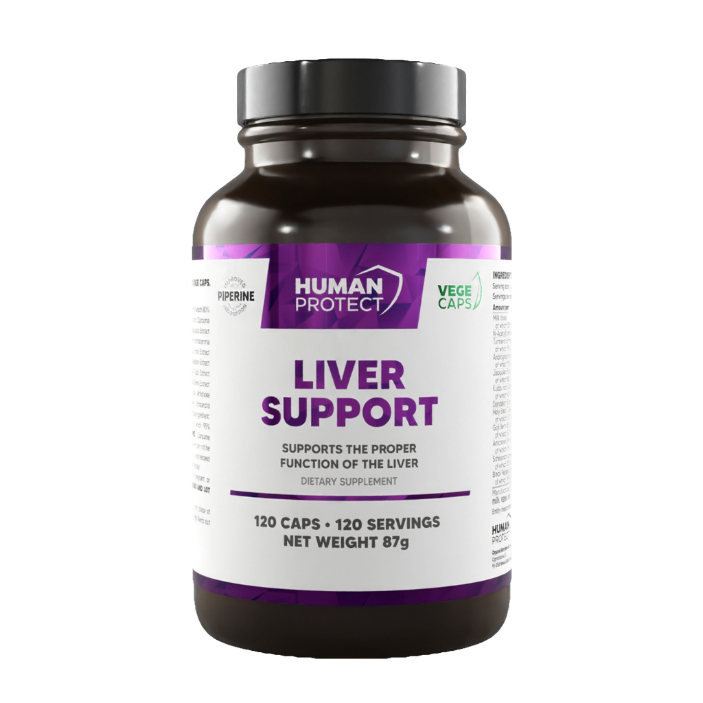LIVER SUPPORT Kapseln-Dose mit Frontaufdruck, 120 Kapseln/120 Portionen