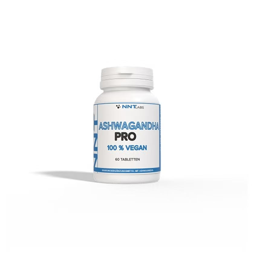 NNT Labs Ashwagandha Pro 100% Vegan, 60 Tabletten