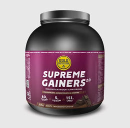 Nahrungsergänzung Dose Supreme Gainers 2.0 Schokolade, 2900 g, Vorderseite