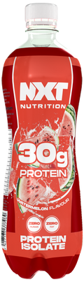 Protein Isolate 500 ml bottle, watermelon flavor, 30 g protein, 0 sugar