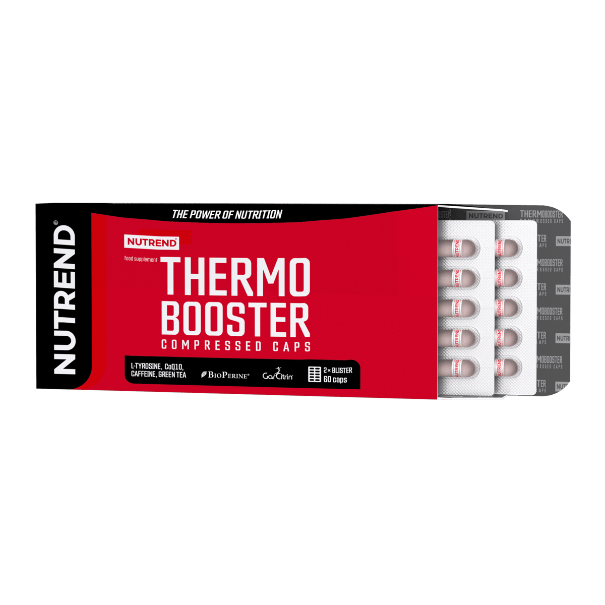 NUTREND Thermobooster Compressed Kapseln, Packung mit Blister