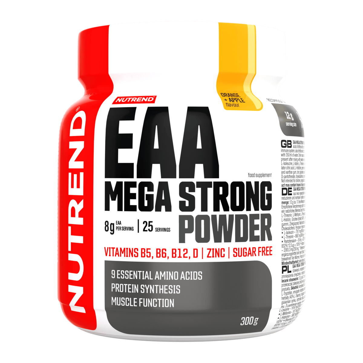 NUTREND EAA Mega Strong Powder, 300g, Orange Apfel