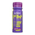 NUTREND Pump Shot 60 ml, Brombeere & Limette, lila Flasche, zuckerfrei