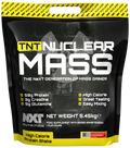 NXT Nutrition TNT Nuclear Mass 5.45 kg strawberry mass gainer bag, high calorie protein shake
